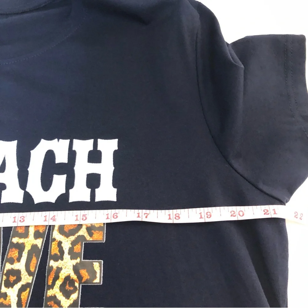 Teach Inspire Teacher’s Gift School Graphic T-Shirt Short Sleeve Black SZ L - Picture 7 of 9